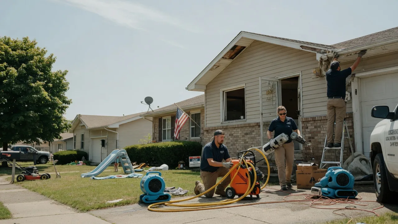 Water Damage Restoration in Wheatfield, IN near me